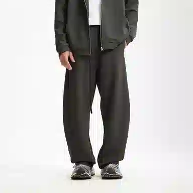 膨胀潮牌 纯色简约百搭舒适休闲裤 男女同款