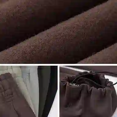 膨胀潮牌 纯色简约百搭舒适休闲裤 男女同款