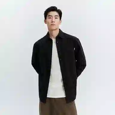 PEACEBIRD MEN Vintage Pattern Shirt