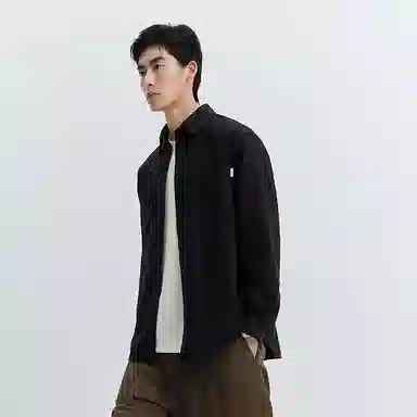 PEACEBIRD MEN Vintage Pattern Shirt