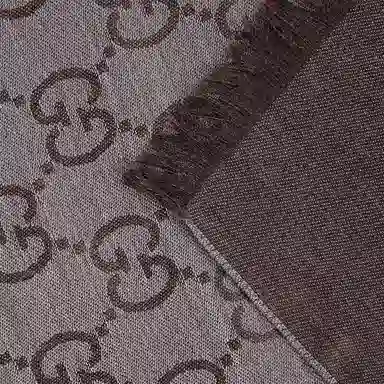 Gucci Wool Fringe Scarf