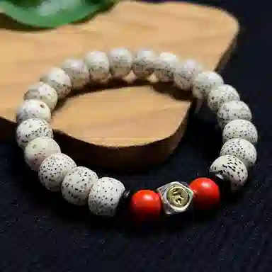 天纵 不动尊菩萨生肖鸡八大守护神 星月菩提 菩提类手串 女款