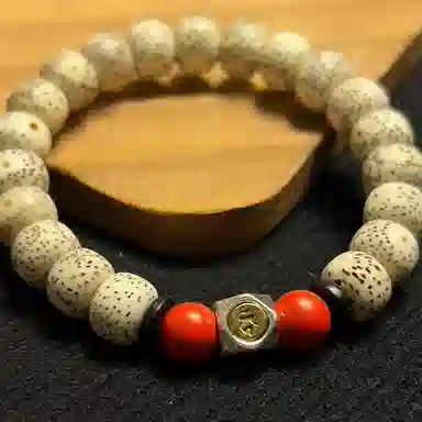 天纵 不动尊菩萨生肖鸡八大守护神 星月菩提 菩提类手串 女款