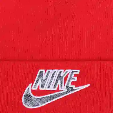 Supreme Week 3 Nike Snakeskin Beanie logo