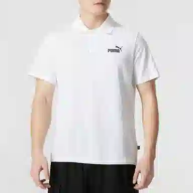 PUMA Polo Shirt White