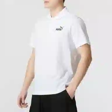 PUMA Polo Shirt White