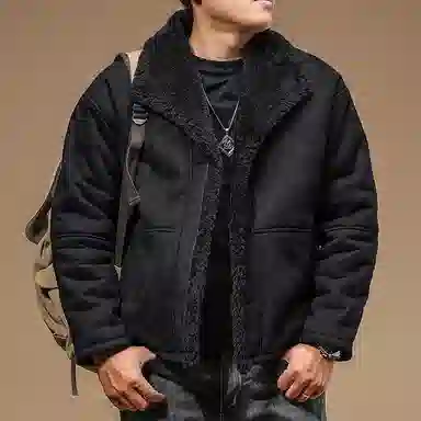 Jiyan Leather Jacket Coffee