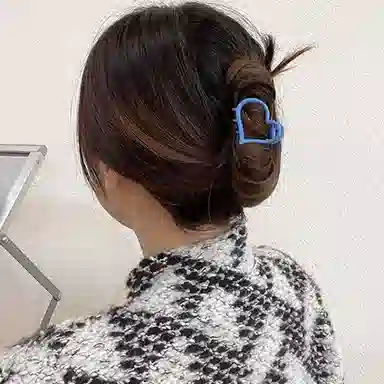 简应舒 固定头发迷你夹子发抓夹发卡后脑勺头饰 合金 发夹 女款