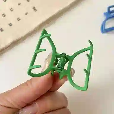 简应舒 固定头发迷你夹子发抓夹发卡后脑勺头饰 合金 发夹 女款