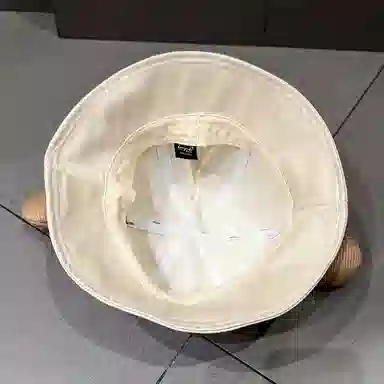 尚先生 可爱小狗耳朵出游防晒遮阳帽子百搭显脸 聚酯纤维 渔夫帽 女款