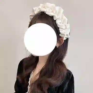简应舒 高级感洋气时尚高颅顶洗脸不勒头气质 绸缎 发箍 女款