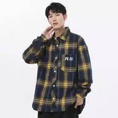 R.super Vintage Striped Shirt