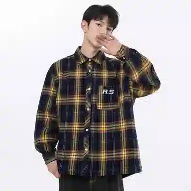 R.super Vintage Striped Shirt