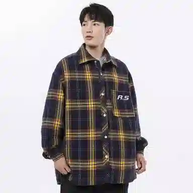 R.super Vintage Striped Shirt