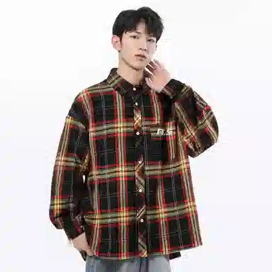 R.super Vintage Striped Shirt