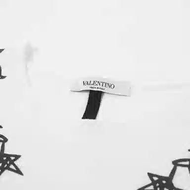Valentino Star Graffiti T-Shirt White