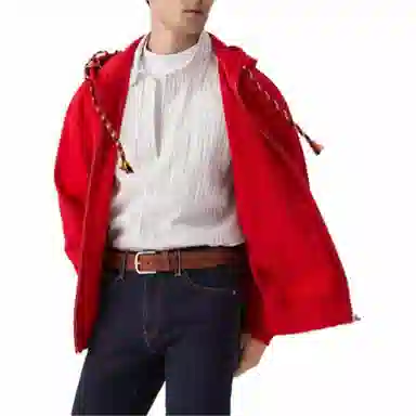 Levi's SS25 Red Hoodie Jacket