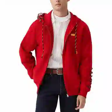 Levi's SS25 Red Hoodie Jacket