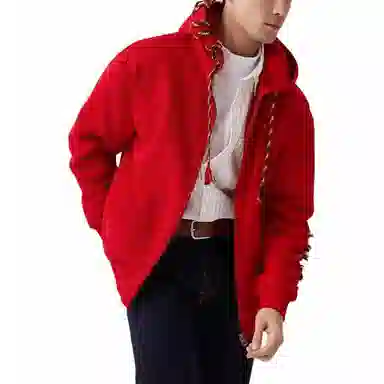 Levi's SS25 Red Hoodie Jacket