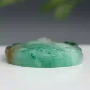 玉说 国风大肚弥勒佛坠子平安吉祥佛公 独山玉 玉石吊坠 男女同款情侣款