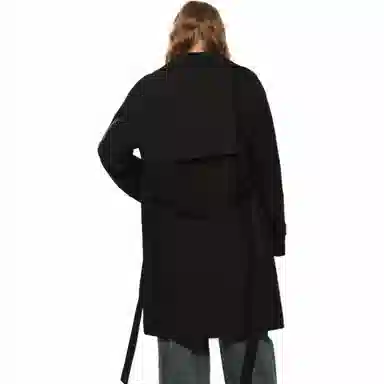 ORNOT Trench Coat Black