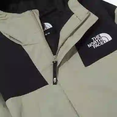 The North Face Logo Embroidered Hoodie Jacket
