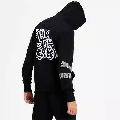 Puma x Mr Doodle Hoodie Black