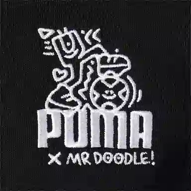 Puma x Mr Doodle Hoodie Black