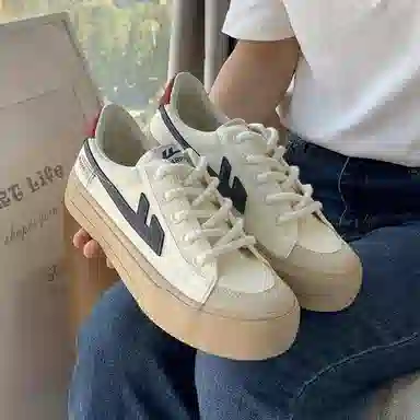 Warrior Canvas Low Blue Beige