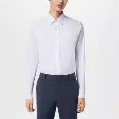 LOUIS VUITTON Blason Printed Long-Sleeved Shirt