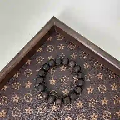 雅谷 九离火武当黑檀国潮复古佛珠高级新中式文玩 黑檀木 木作手串 男女同款情侣款 黑檀