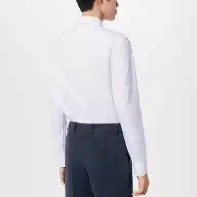 LOUIS VUITTON Blason Printed Long-Sleeved Shirt