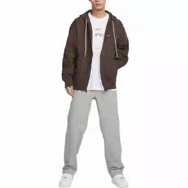 Nike Full Zip Hoodie Baroque Brown