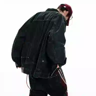 BJHG Washed Collar Jacket