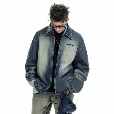 BJHG Washed Collar Jacket