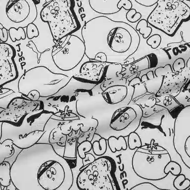 Puma CLUB AOP FZ Hoodie Logo