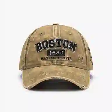 啄木鸟 高级感美式复古百搭刺绣软顶防晒遮阳帽 棉 鸭舌帽 男女同款情侣款