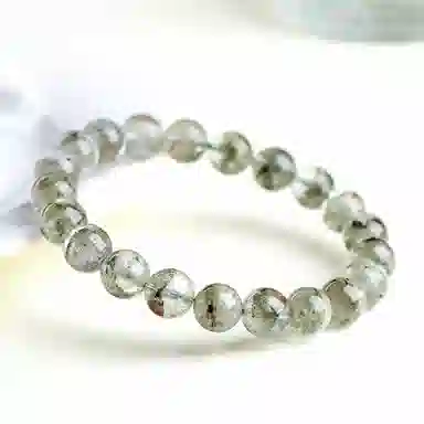 金戟 空中花园绿幽灵 新中式国潮千层幽灵串珠 晶莹剔透轻奢 提升事业生肖星座守护 水晶 手串 男女同款情侣款