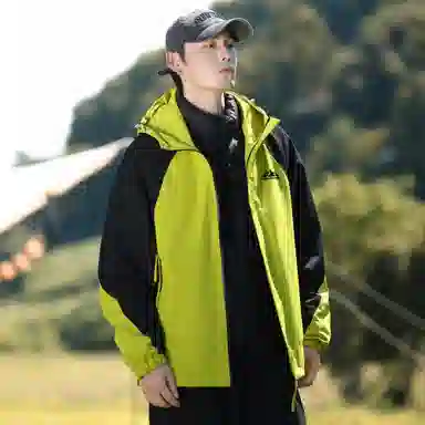 SNOW FLYING Mountain Logo Down Jacket