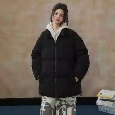 SWAMP AREA Basic Series 85 Duck Down Zip-Up Jacket