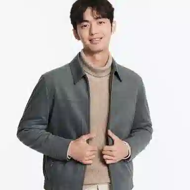 九牧王男裤专家 复古时尚商务羽绒服 男款