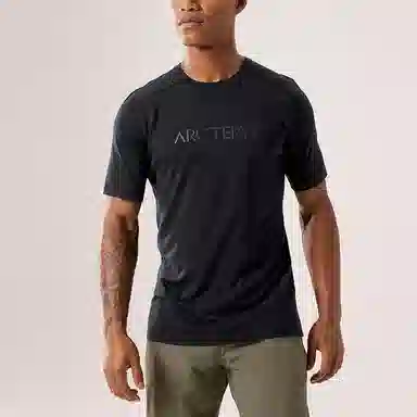 Arcteryx Ionia Merino Wool Arc'word Logo SS T