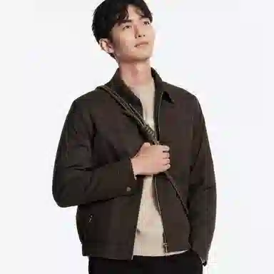 九牧王男裤专家 复古时尚商务羽绒服 男款