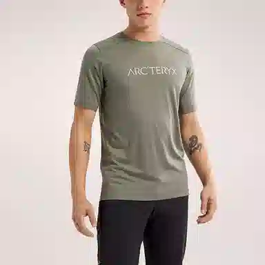 Arcteryx Ionia Merino Wool Arc'word Logo SS T