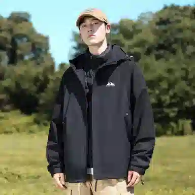 SNOW FLYING Mountain Logo Down Jacket