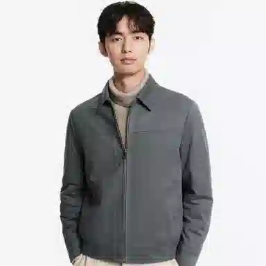 九牧王男裤专家 复古时尚商务羽绒服 男款