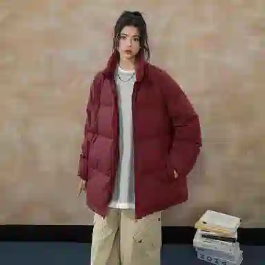 SWAMP AREA Basic Series 85 Duck Down Zip-Up Jacket