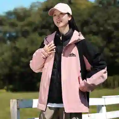 SNOW FLYING Mountain Logo Down Jacket