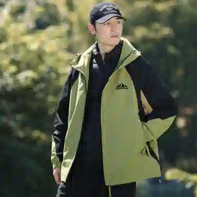 SNOW FLYING Mountain Logo Down Jacket