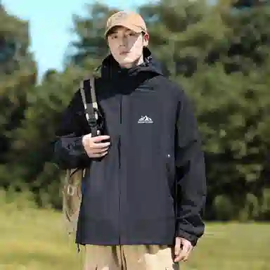 SNOW FLYING Mountain Logo Down Jacket